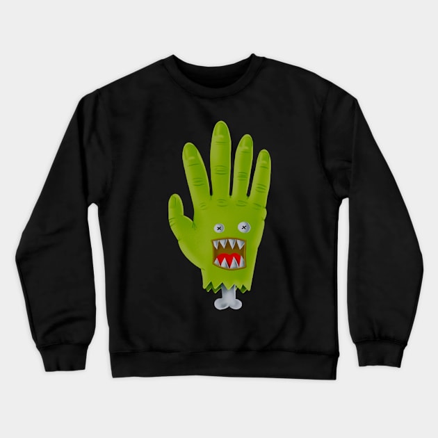 Zombie Hand Kawaii Cute Style Crewneck Sweatshirt by W.Pyzel